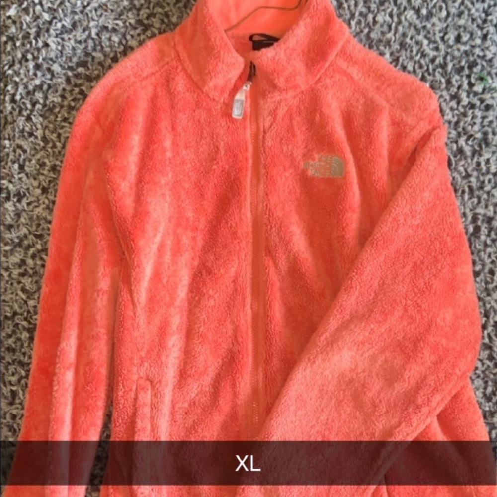 Northface Fuzzy zip up